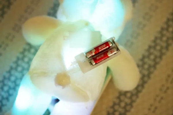 Planet Gates 32-75CM Luminous Creative Light Up LED Teddy Bear Stuffed Animal Plush Toy Colorful Glowing Teddy Bear Christmas Gift for Kid