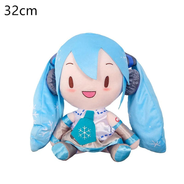 Planet Gates 32cm 1 25-32cm Japanese Anime Plush Stuffed Toy Hatsune Miku Plush Doll Soft Pillow Future Doll Cute Christmas Gift for Children