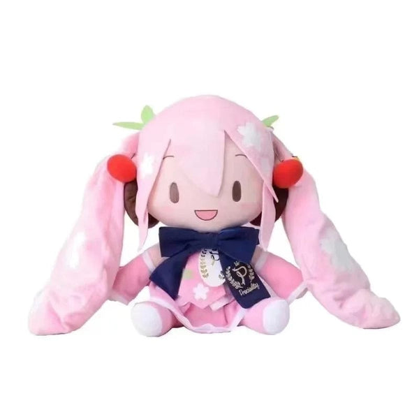 Planet Gates 32cm 2 25-32cm Japanese Anime Plush Stuffed Toy Hatsune Miku Plush Doll Soft Pillow Future Doll Cute Christmas Gift for Children