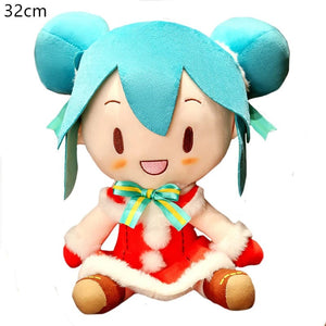 Planet Gates 32cm 25-32cm Japanese Anime Plush Stuffed Toy Hatsune Miku Plush Doll Soft Pillow Future Doll Cute Christmas Gift for Children
