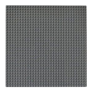Planet Gates 32X32 Dark Grey 32x32 16x16 Styles Plastic Assembly Blocks Base Plates Figures City Classic Toys Building  Baseplates  For Children Gift