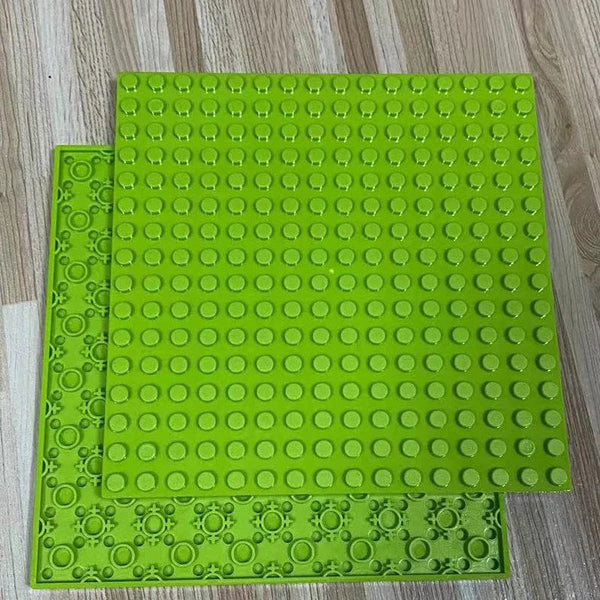 Planet Gates 32x32 Dots Double Sided Baseplate for Building Brick 16x16 City Classic Block Plates DIY Plastic Small Block Assembly Part Toy
