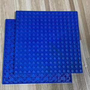 Planet Gates 32x32 Dots Double Sided Baseplate for Building Brick 16x16 City Classic Block Plates DIY Plastic Small Block Assembly Part Toy