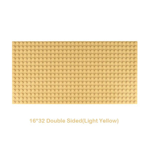 Planet Gates 32x32 Dots Double Sided Baseplate for Building Brick 16x16 City Classic Block Plates DIY Plastic Small Block Assembly Part Toy