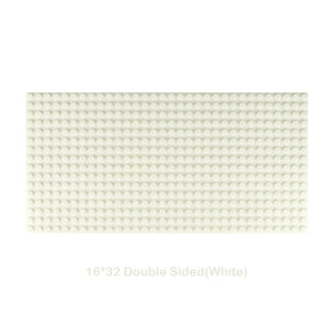 Planet Gates 32x32 Dots Double Sided Baseplate for Building Brick 16x16 City Classic Block Plates DIY Plastic Small Block Assembly Part Toy