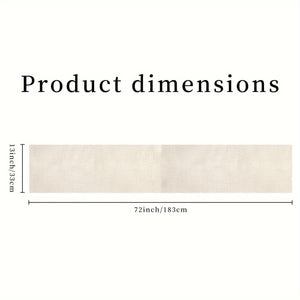 Planet Gates 33.02*182.88cm 1pc, Polyester Table Runner, Boy Baptism Table Runner, God Bless Theme Holy Communion Christening Baby Shower Party Kitchen Dinning Home Decoration