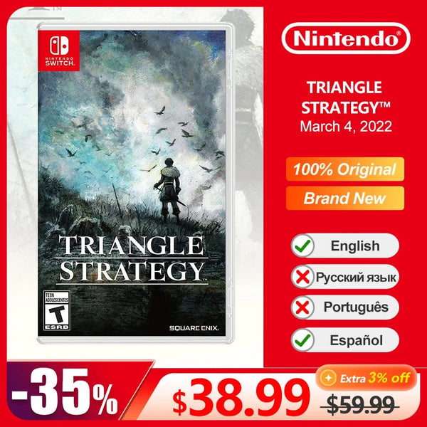 Planet Gates 3300 K / CHINA TRIANGLE STRATEGY Nintendo Switch Game Deals 100% Official Original Physical Game Card Strategy Genre for Switch OLED Lite