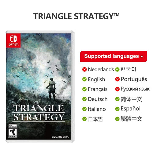 Planet Gates 3300 K / CHINA TRIANGLE STRATEGY Nintendo Switch Game Deals 100% Official Original Physical Game Card Strategy Genre for Switch OLED Lite