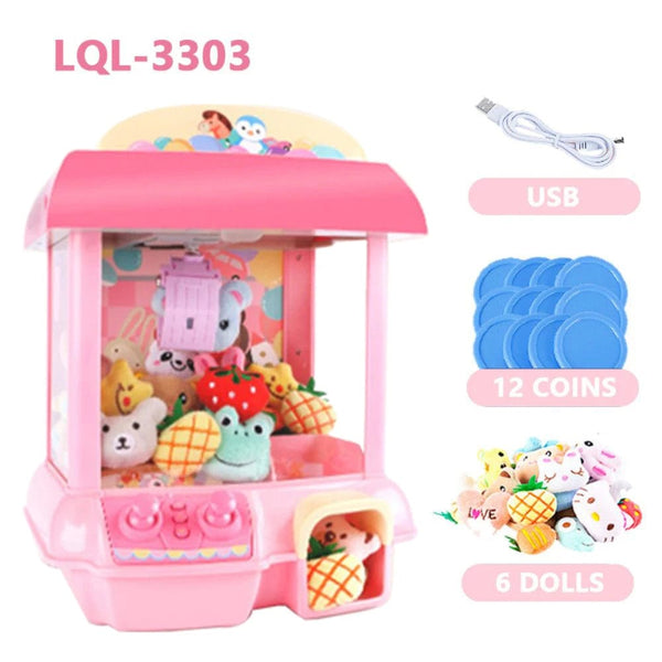 Planet Gates 3303-Pink / CHINA Mini 6 * 4CM Small Soft Stuffed Animal Plush Plush Toy Doll Design Rabbit Bear And Other Multi-model Small Toys Baby kids Gifts