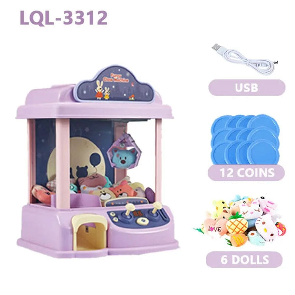 Planet Gates 3312-Purple / CHINA Mini 6 * 4CM Small Soft Stuffed Animal Plush Plush Toy Doll Design Rabbit Bear And Other Multi-model Small Toys Baby kids Gifts