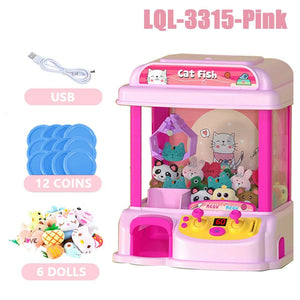 Planet Gates 3315-Pink / CHINA Mini 6 * 4CM Small Soft Stuffed Animal Plush Plush Toy Doll Design Rabbit Bear And Other Multi-model Small Toys Baby kids Gifts