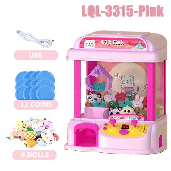 Planet Gates 3315-Pink / CHINA Mini 6 * 4CM Small Soft Stuffed Animal Plush Plush Toy Doll Design Rabbit Bear And Other Multi-model Small Toys Baby kids Gifts