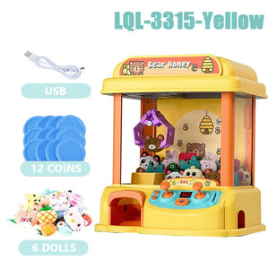 Planet Gates 3315-Yellow / CHINA Mini 6 * 4CM Small Soft Stuffed Animal Plush Plush Toy Doll Design Rabbit Bear And Other Multi-model Small Toys Baby kids Gifts