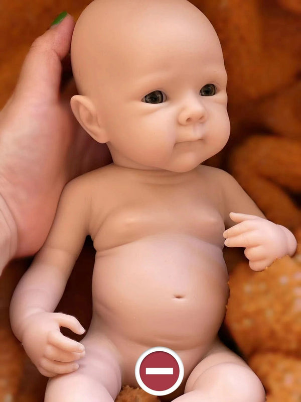 Planet Gates 33CM Lovely Girl Bettie Whole Body Soft Solid Silicone Reborn Doll Painted/Unpainted Reborn Baby Doll Toys Corpo De Silicone
