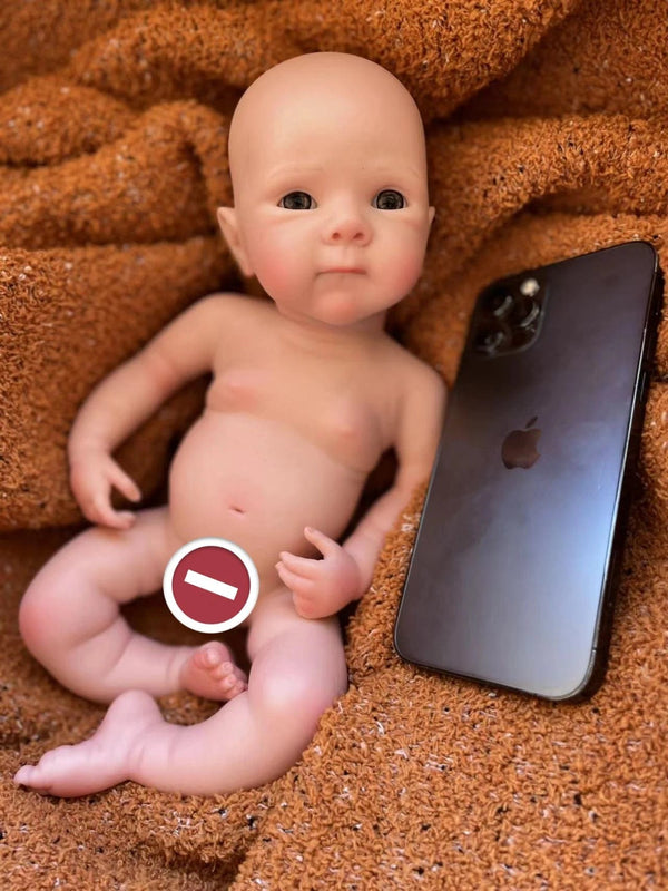 Planet Gates 33CM Lovely Girl Bettie Whole Body Soft Solid Silicone Reborn Doll Painted/Unpainted Reborn Baby Doll Toys Corpo De Silicone