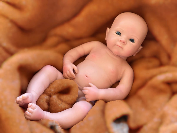 Planet Gates 33CM Lovely Girl Bettie Whole Body Soft Solid Silicone Reborn Doll Painted/Unpainted Reborn Baby Doll Toys Corpo De Silicone
