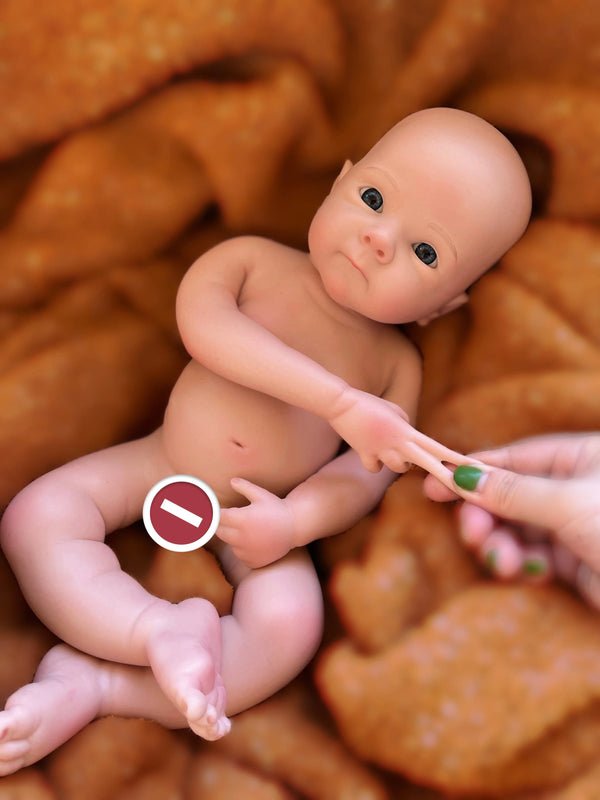 Planet Gates 33CM Lovely Girl Bettie Whole Body Soft Solid Silicone Reborn Doll Painted/Unpainted Reborn Baby Doll Toys Corpo De Silicone