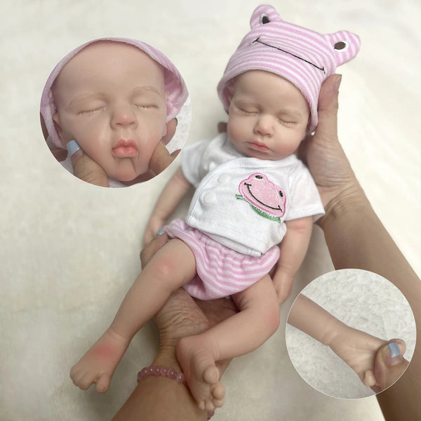 Planet Gates 33cm Painted Solid Silicone LouLou Bebe Reborn  Girl and Boy Lifelike Reborn Dolls Muñecas Reborn Bebe Reborn Corpo De Silicone