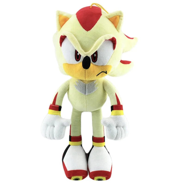 Planet Gates 33cm Sonic High Quality Plush Toy Cartoon The Hedgehog Doll Tails Shadow Soft Stuffed Anime Christmas Birthday Gift For Kids