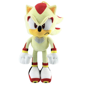 Planet Gates 33cm Sonic High Quality Plush Toy Cartoon The Hedgehog Doll Tails Shadow Soft Stuffed Anime Christmas Birthday Gift For Kids