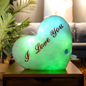 Planet Gates 34CM Creative Toy Luminous Pillow Soft Stuffed Plush Glowing Colorful Stars Cushion Led Light Toys Gift For Kids Children Girls