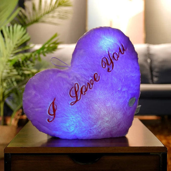 Planet Gates 34CM Creative Toy Luminous Pillow Soft Stuffed Plush Glowing Colorful Stars Cushion Led Light Toys Gift For Kids Children Girls