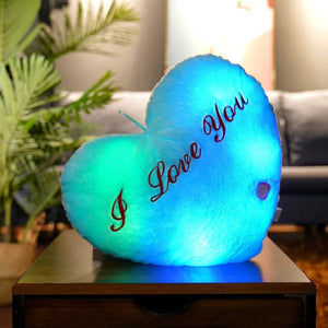 Planet Gates 34CM Creative Toy Luminous Pillow Soft Stuffed Plush Glowing Colorful Stars Cushion Led Light Toys Gift For Kids Children Girls