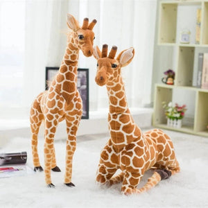 Planet Gates 35-120CM Giant Real Life Giraffe Plush Toys High Quality Stuffed Animals Dolls Soft Kids Children Baby Birthday Gift Room Decor
