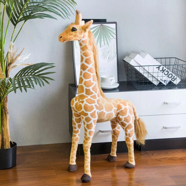 Planet Gates 35-120CM Giant Real Life Giraffe Plush Toys High Quality Stuffed Animals Dolls Soft Kids Children Baby Birthday Gift Room Decor