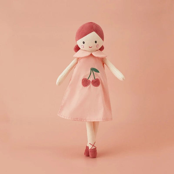 Planet Gates 35/38CM Pink Dress Girl Soft Plush Toy Crown Princess Stuffed Girl Doll Nortic Style Home Decor Doll Kids Birthday Gift juguetes