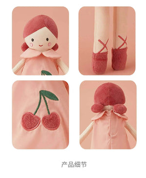 Planet Gates 35/38CM Pink Dress Girl Soft Plush Toy Crown Princess Stuffed Girl Doll Nortic Style Home Decor Doll Kids Birthday Gift juguetes