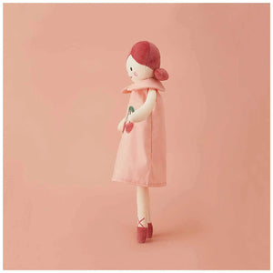 Planet Gates 35/38CM Pink Dress Girl Soft Plush Toy Crown Princess Stuffed Girl Doll Nortic Style Home Decor Doll Kids Birthday Gift juguetes