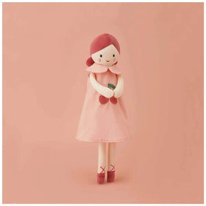 Planet Gates 35/38CM Pink Dress Girl Soft Plush Toy Crown Princess Stuffed Girl Doll Nortic Style Home Decor Doll Kids Birthday Gift juguetes