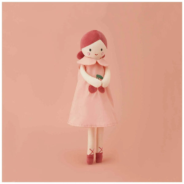 Planet Gates 35/38CM Pink Dress Girl Soft Plush Toy Crown Princess Stuffed Girl Doll Nortic Style Home Decor Doll Kids Birthday Gift juguetes