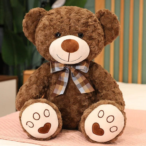 Planet Gates 35/50/60CM Cute Classic Teddy Bear Plush Toys Kawaii Bow Tie Bear Plushie Pillow Stuffed Soft Dolls for Kids Girls  Lover Gifts