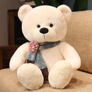 Planet Gates 35/50/60CM Cute Classic Teddy Bear Plush Toys Kawaii Bow Tie Bear Plushie Pillow Stuffed Soft Dolls for Kids Girls  Lover Gifts