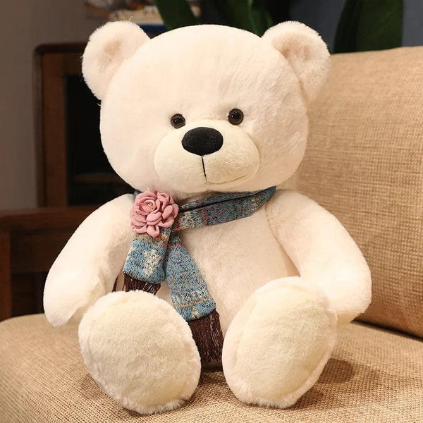 Planet Gates 35/50/60CM Cute Classic Teddy Bear Plush Toys Kawaii Bow Tie Bear Plushie Pillow Stuffed Soft Dolls for Kids Girls  Lover Gifts