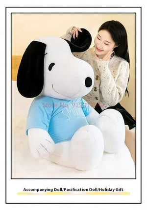 Planet Gates 35-65cm Cartoon Cute Snoopy Plush Toy Pillow Sofa Back Plush Doll Gifts For Children