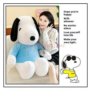 Planet Gates 35-65cm Cartoon Cute Snoopy Plush Toy Pillow Sofa Back Plush Doll Gifts For Children