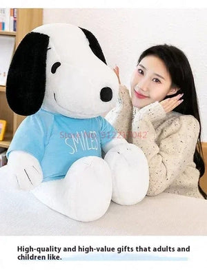Planet Gates 35-65cm Cartoon Cute Snoopy Plush Toy Pillow Sofa Back Plush Doll Gifts For Children