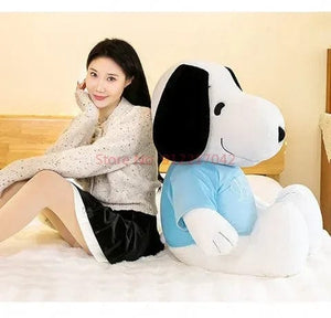 Planet Gates 35-65cm Cartoon Cute Snoopy Plush Toy Pillow Sofa Back Plush Doll Gifts For Children