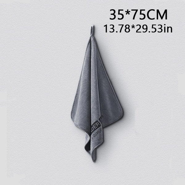 Planet Gates 35*75 Professional-Grade Car Wash Towel Microfiber Double-Sided Car Wash With Towel Towel Car Cloth Absorbing Water Without Hair Loss Thickened Towel