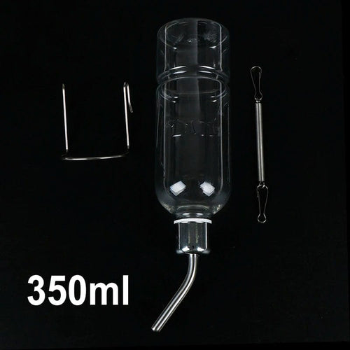 Planet Gates 350ML 180ML/350ML Plastic Hamster Drinking Bottle Cage Water Bottle Dispenser For Bunny Guinea Pig Rabbit Squirrel Small Pet Feeder