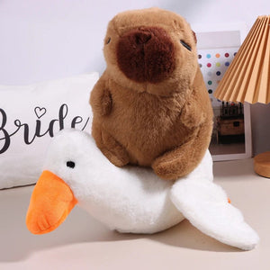 Planet Gates 35CM A2 Capybara Plush Toy Cute Capybara Stuffed Plush Toy Animals Pendant Capybara Pillow