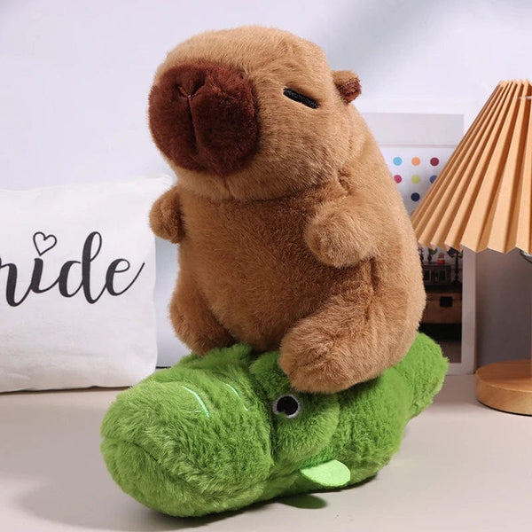 Planet Gates 35CM B2 Capybara Plush Toy Cute Capybara Stuffed Plush Toy Animals Pendant Capybara Pillow