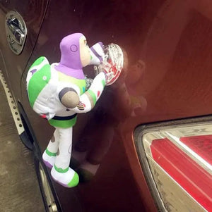 Planet Gates 35cm buzz Hot Toy Story Sherif Woody Buzz Lightyear Car Dolls Plush Toys Outside Hang Toy Cute Auto Accessories Car Decoration 25/35/45CM