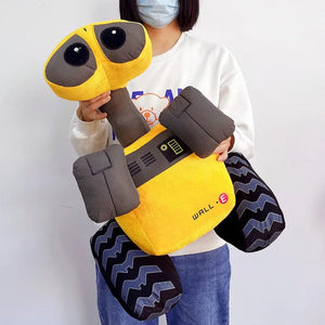 Planet Gates 35cm Disney Cartoon 55cm WALL-E vivid robot Plush Toy Wall E Minion Robot model soft Stuffed plush doll toy home decor baby kids gift