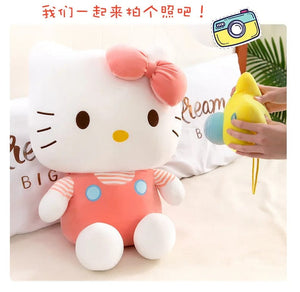 Planet Gates 35cm Saniro Hello Kitty Plush Camera KT Cat Doll Cute Cat Kitty Toys Children's Gift Girl Sofy Stuffed Animal Pillow Toys Gifts