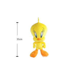 Planet Gates 35cm tweety Big Looney Tunes Bugs Bunny Plush Toy Tweety Bird Bunny Anime Cartoon Movie Plushies Stuffed Doll Toys Gift
