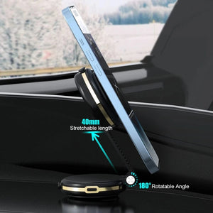 Planet Gates 360° Adjustable Magnetic Car Phone Holder Stand Dual-Sided Vacuum Adsorption Ultra Stable Suction Cup Bracket for iPhone Xiaomi